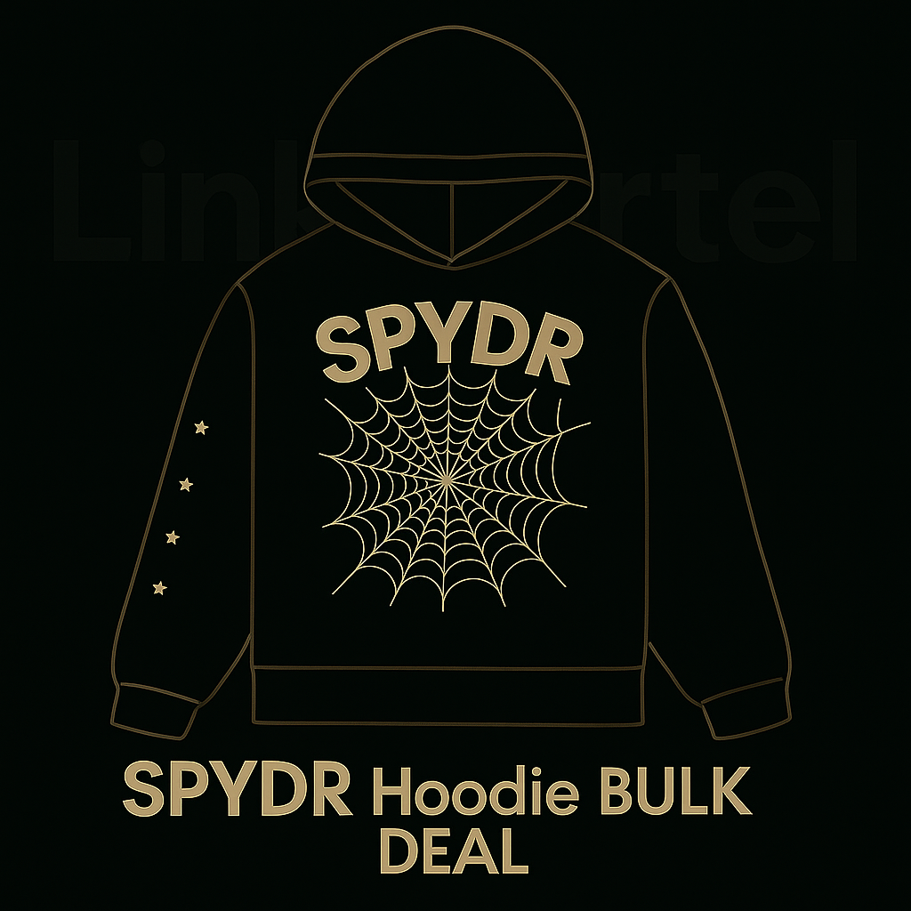 (2 PAIR) LinkCartel SPYDR Hoodie BULK DEAL
