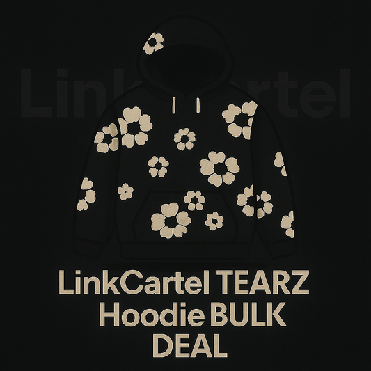 (3 PAIR) LinkCartel TEARZ Hoodie BULK DEAL